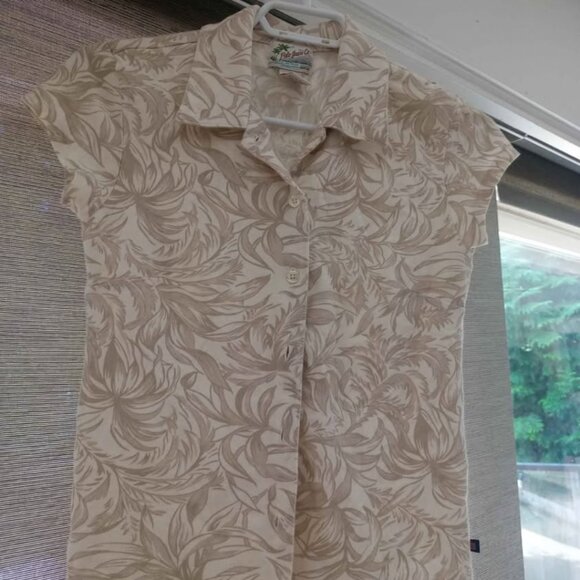 Vintage Ralph Lauren Polo Jeans flower print polo shirt - Picture 1 of 2